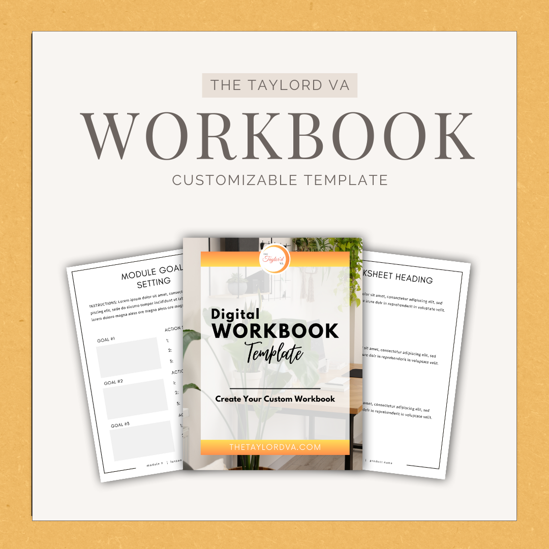Workbook Template Workbook Template