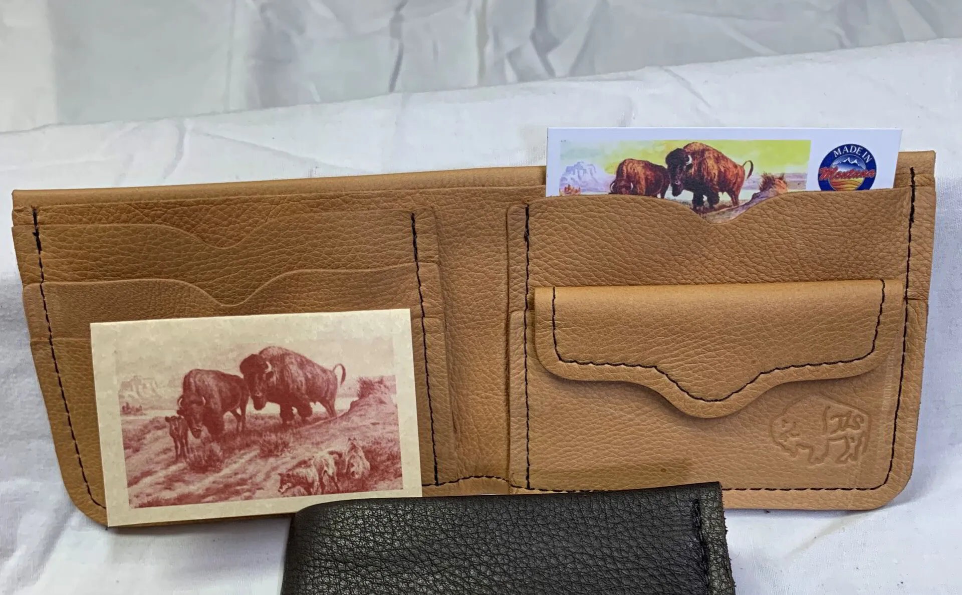 Leather Passport Wallet - handMADE Montana