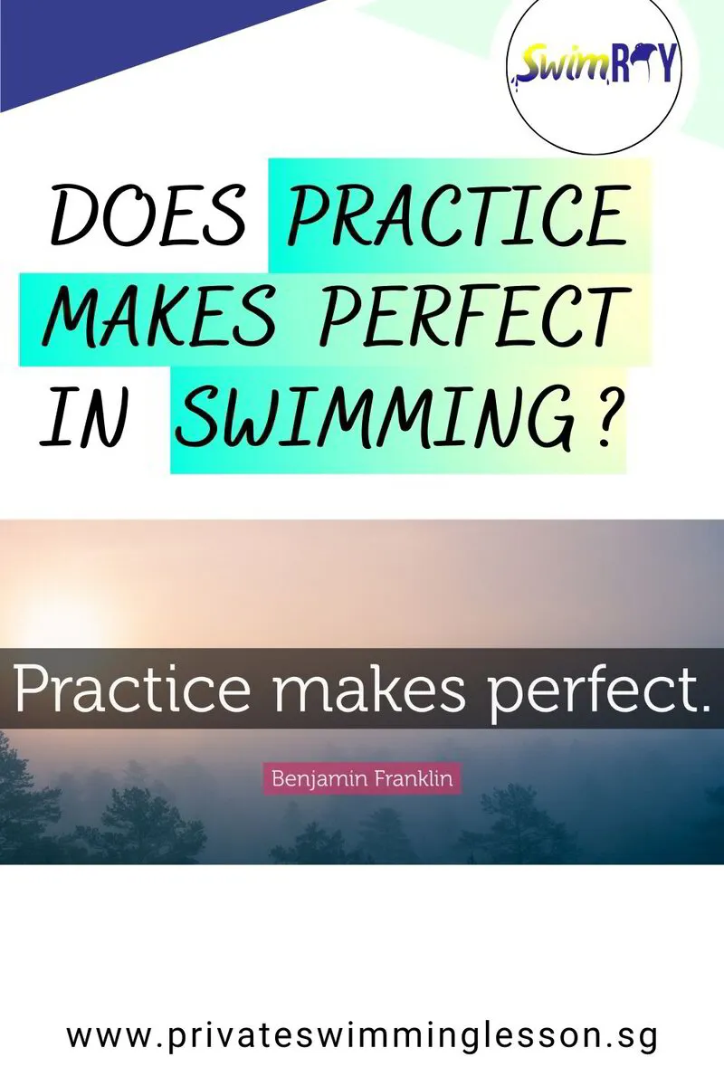 Does Practice Makes Perfect in Swimming