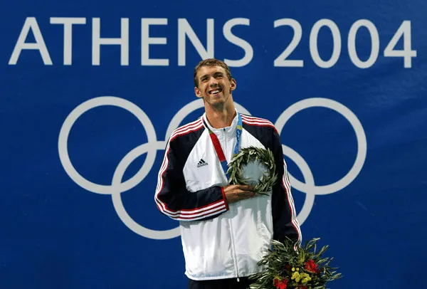 Phelps Athens Olympics 