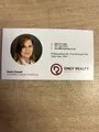 Only Realty Business Cards