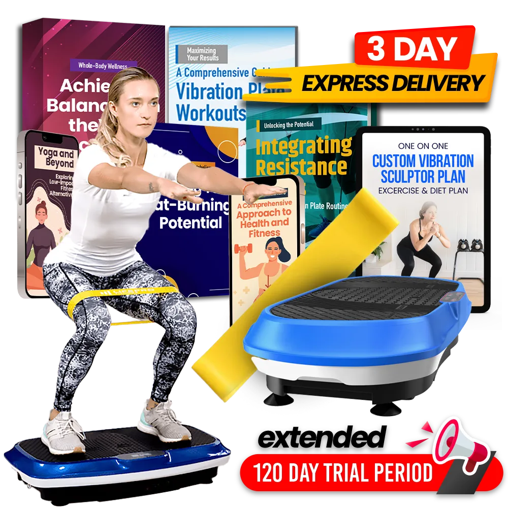 The VibeSculptor Fat Burning Package With Guides, Express Shipping & Free Gift (3 Payments Of $99.99)