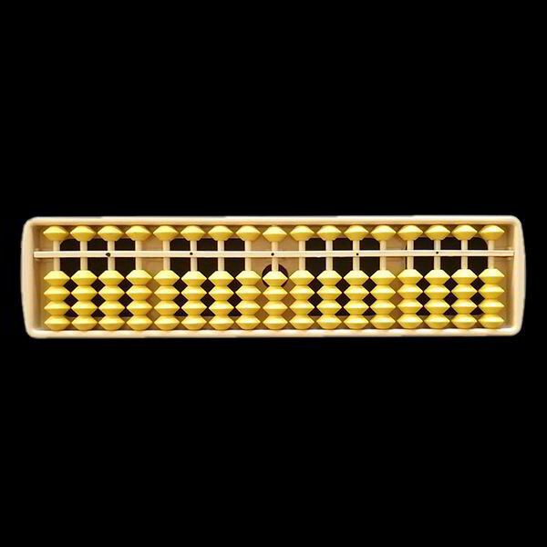 Abacus Yellow Abacus - 17 Rod