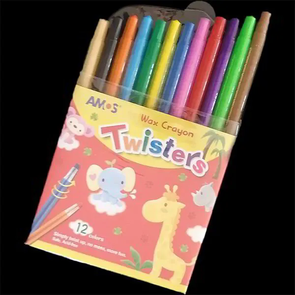 Wax Twister Crayons