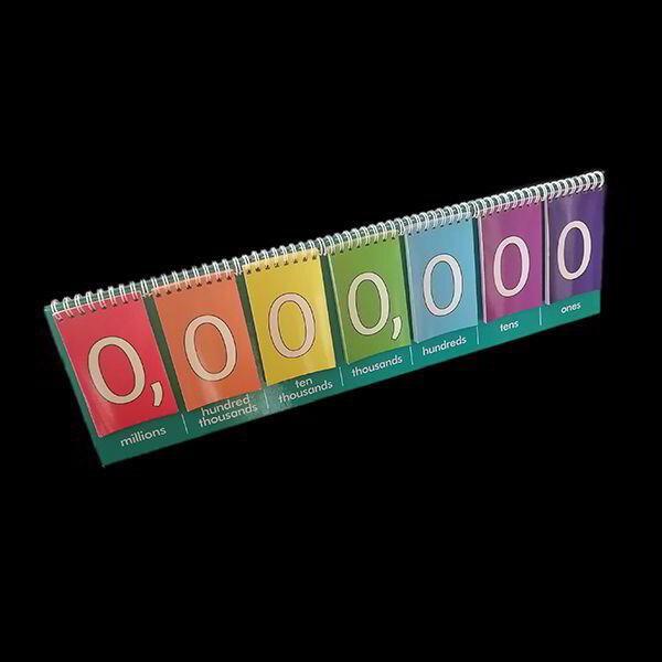 Place Value Flip Chart Million Big