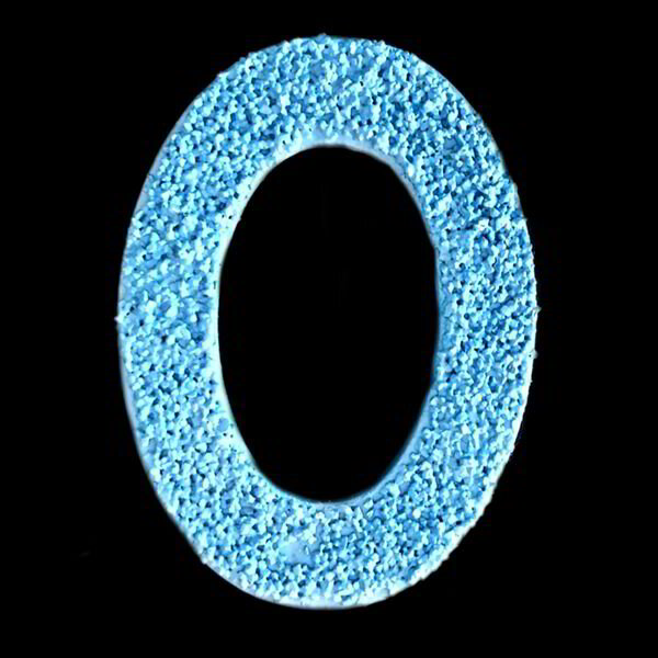 Wooden number 0