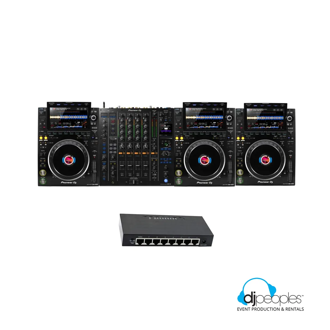 3x CDJ-3000's + DJM-A9 Rental Package
