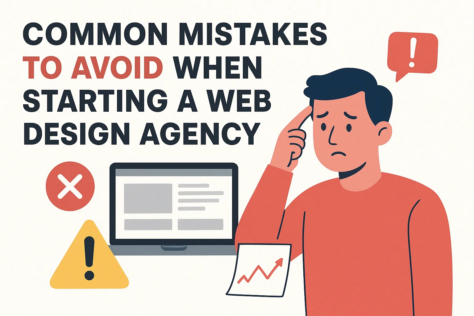 Common Mistakes to Avoid When Starting a Web Design Agency