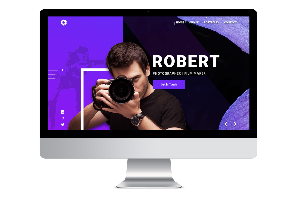 Photography site Create a Pro Photography site