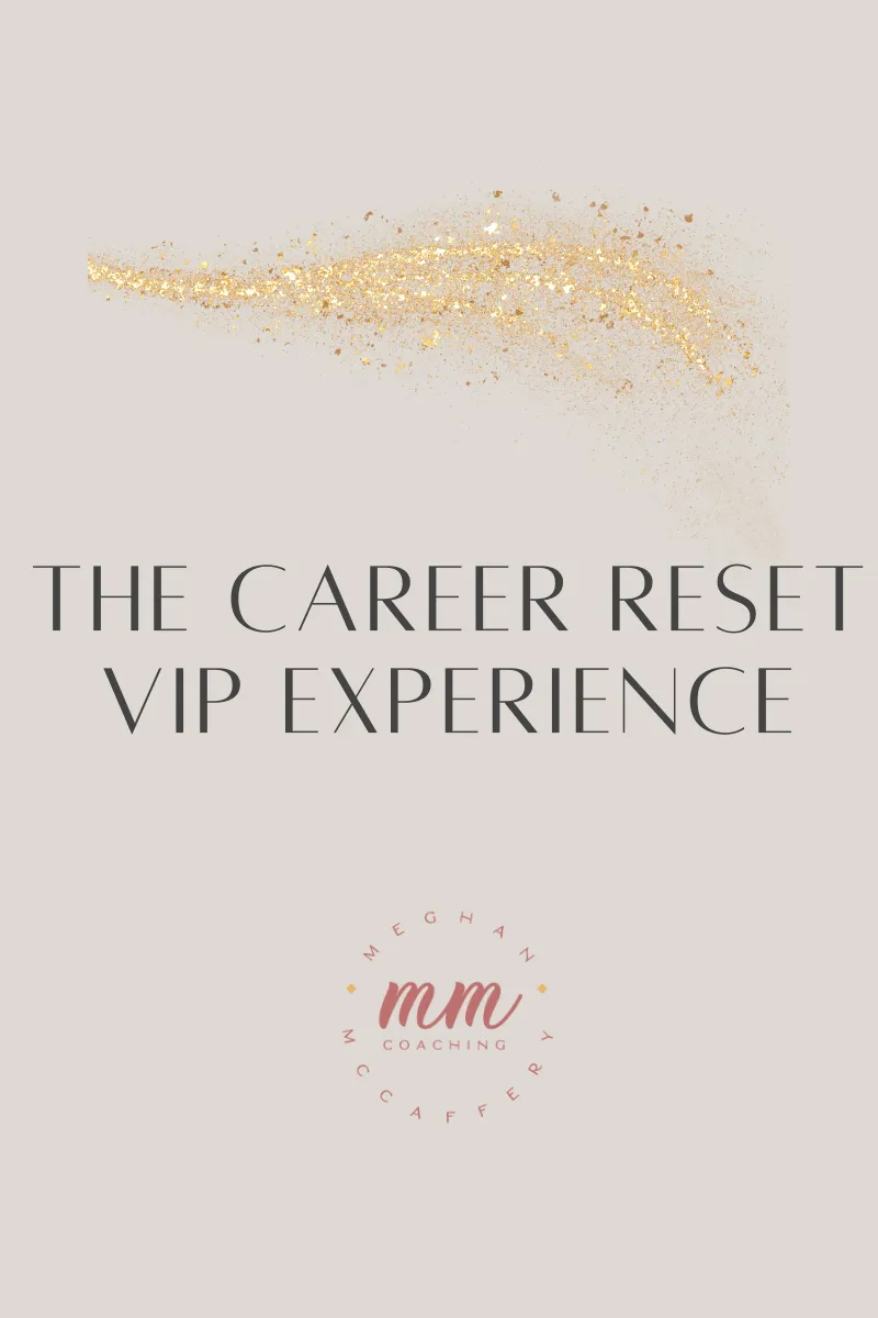 The Career Reset VIP Experience Add-On