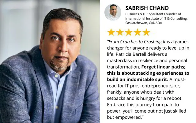 Sabrish Chand | From Crutches to Crushing It by Patricia Bartell