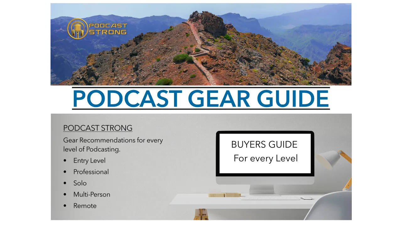 Podcast Gear Guide Cover