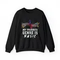 My Favorite Genre Is Music™ Treble Sweatshirt