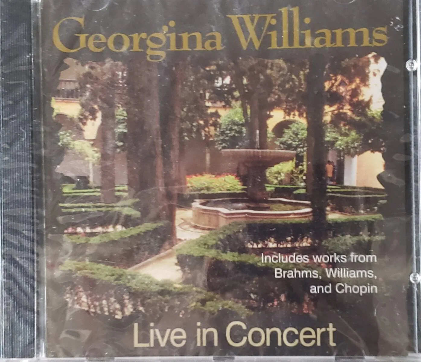 Georgina Williams en Concert - Album Physique - Édition Limitée