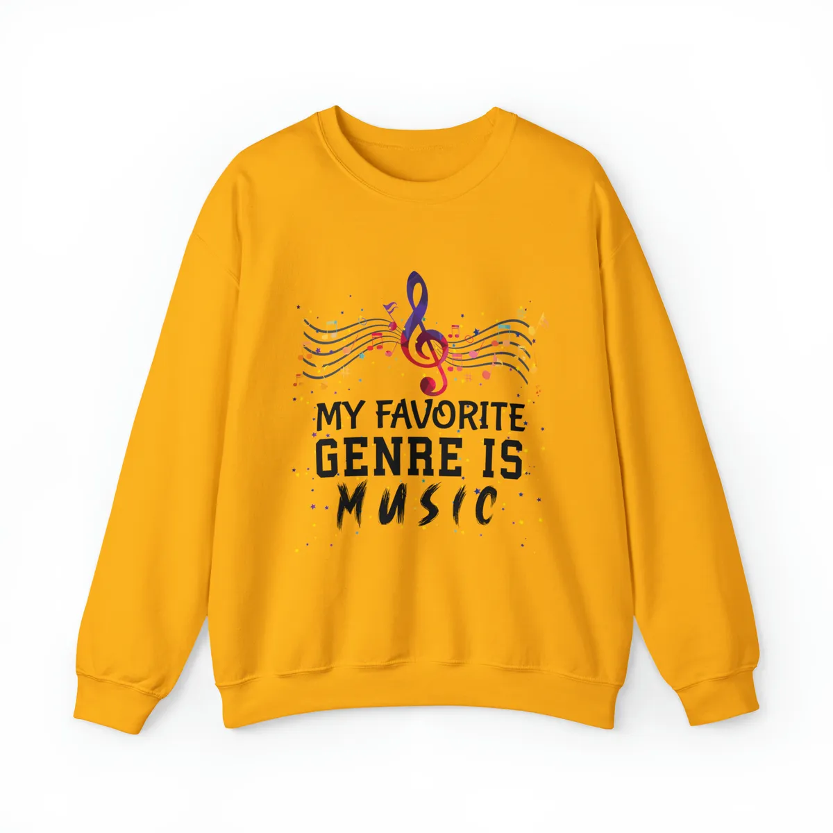 My Favorite Genre Is Music™ Treble Sweatshirt