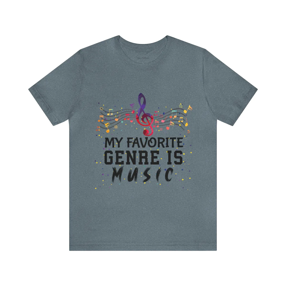Le T-shirt 'My Favorite Genre Is Music™ Treble'