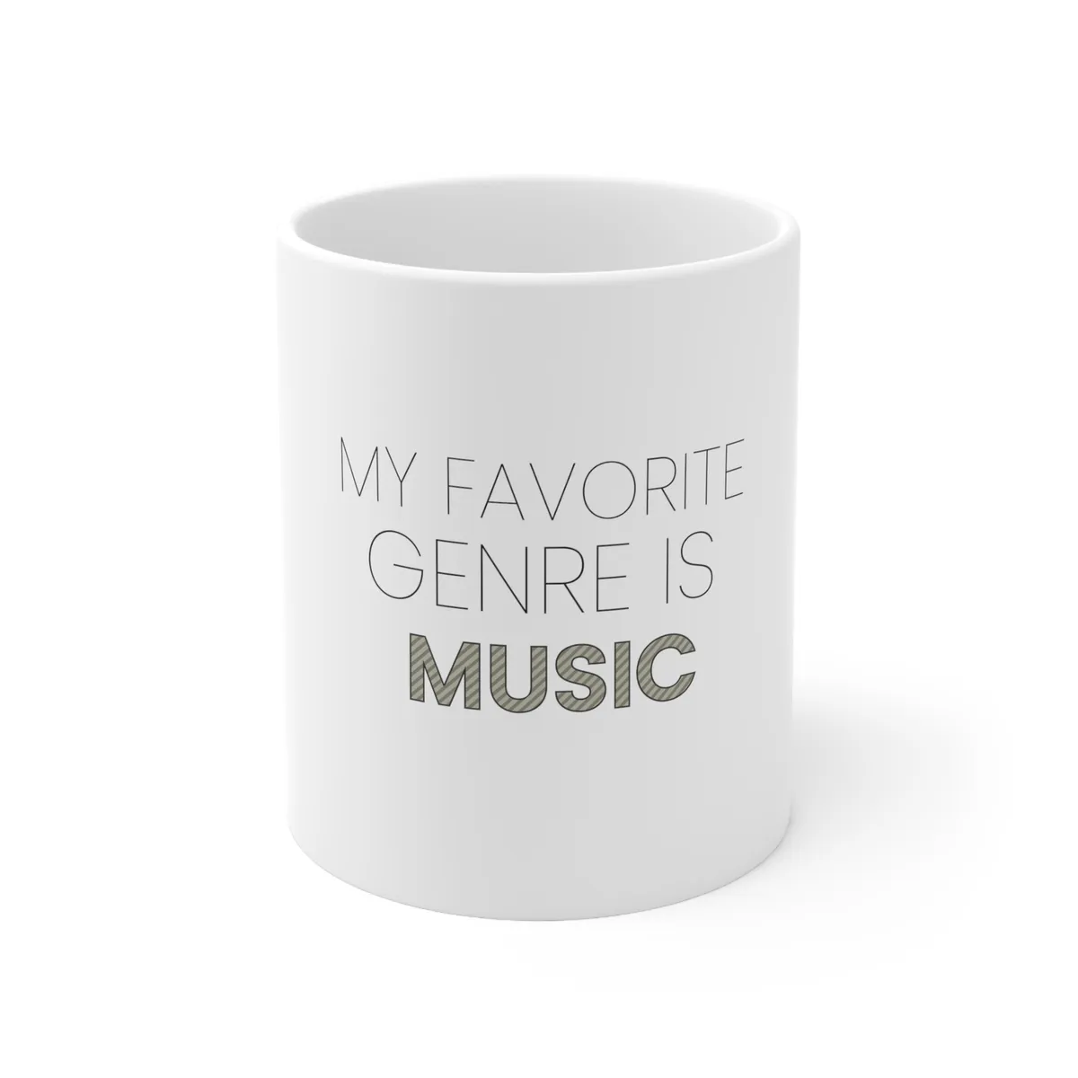 My Favorite Genre Is Music™ Mug