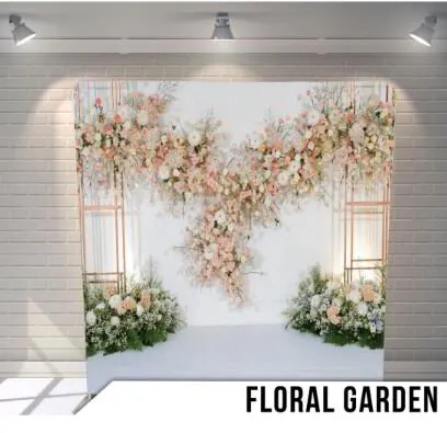 floral garden - photobooth rental