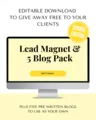 Spring Blog Pack & Lead Magnet