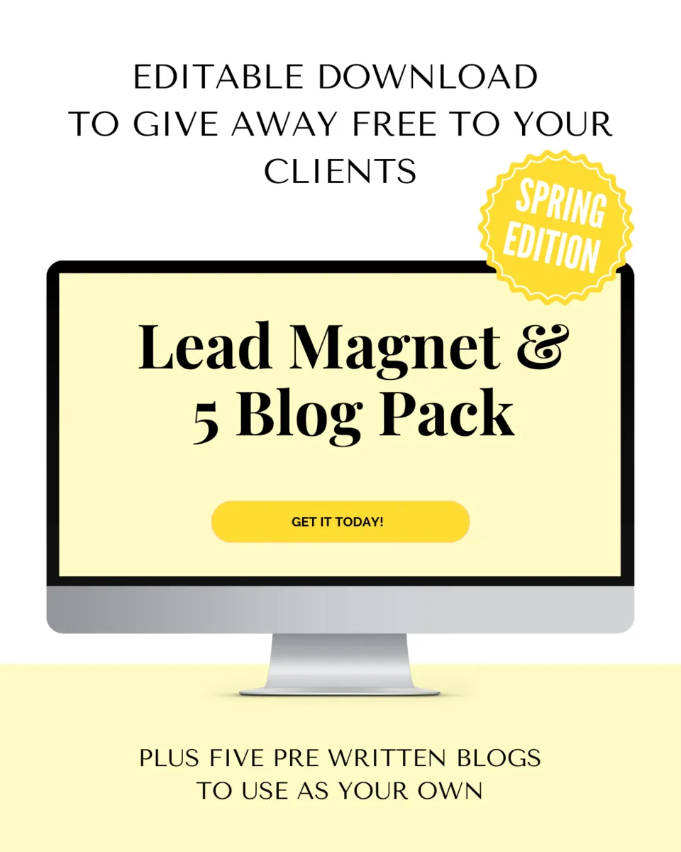 Spring Blog Pack & Lead Magnet