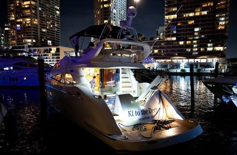 yacht dinner in miami