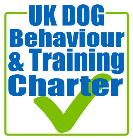 Tina Elven | Assessed and Qualified Member of The Institute of Modern Dog Trainers I am proud to display the UK Dog Behaviour & Training Charter symbol