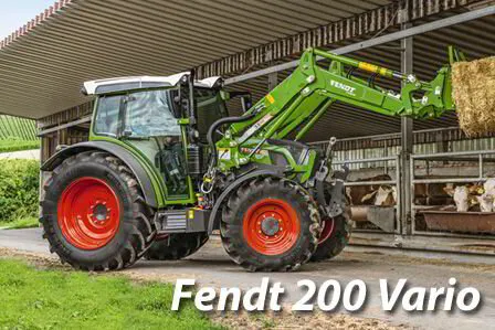 Fendt 200 Vario Traktor Landtechnik