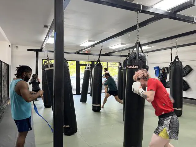 Independent MMA & Fitness of Villa Rica Mixed Martial Arts Class Warm ups