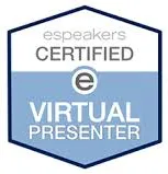 eSpeakers Certified Virtual Presenter Logo