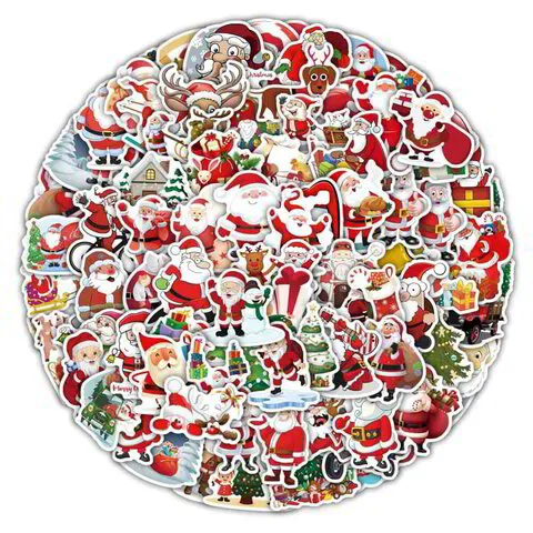 Private Label Christmas Stickers - E8 Sourcing