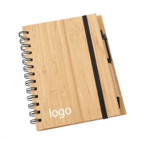 Private Label Bamboo Coil Notebook E8 Sourcing