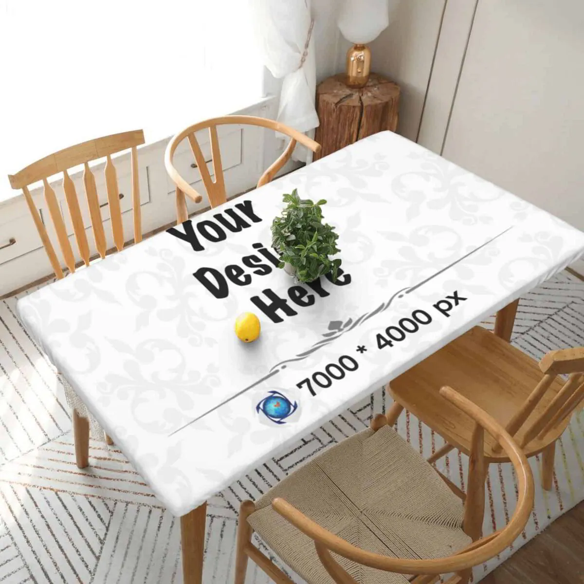 Oil & Spill Proof Rectangle Table Cover