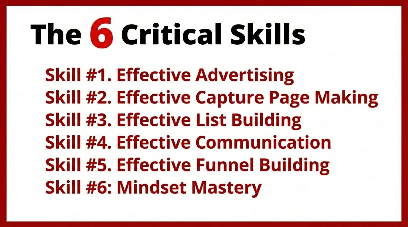 The 6 Critical Skills