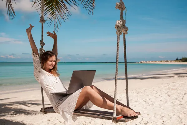 Working From the Beach