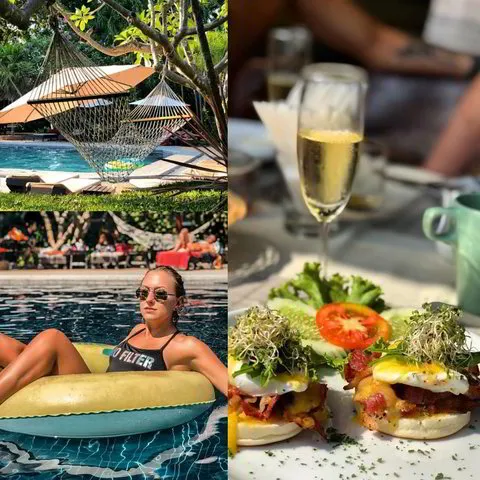 lets hyde hotel and resort with villas champagne breakfast in pattaya