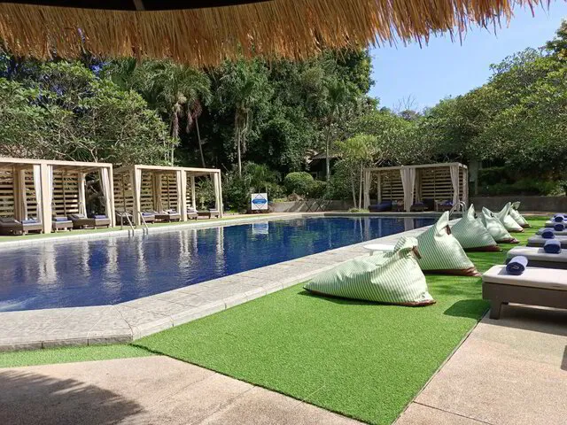 The Poolside with Pool Cabanas