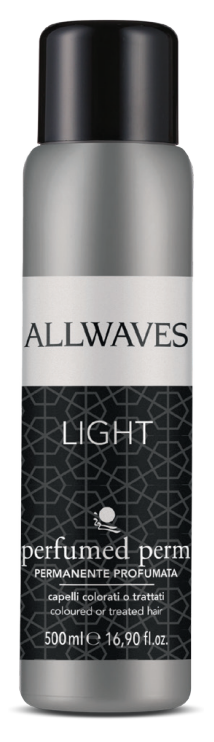 Къдрин за боядисана коса ароматизиран БЕЗ АМОНЯК ALLWAVES (500 ml)