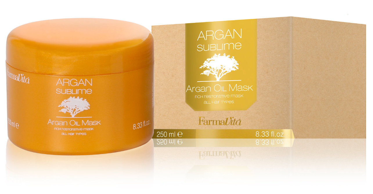 Подхранваща маска с арганово масло FARMAVITA ARGAN SUBLIME OIL MASK