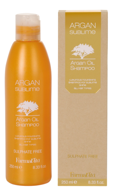 Хидратиращ шампоан с арганово масло FARMAVITA ARGAN SUBLIME OIL SHAMPOO