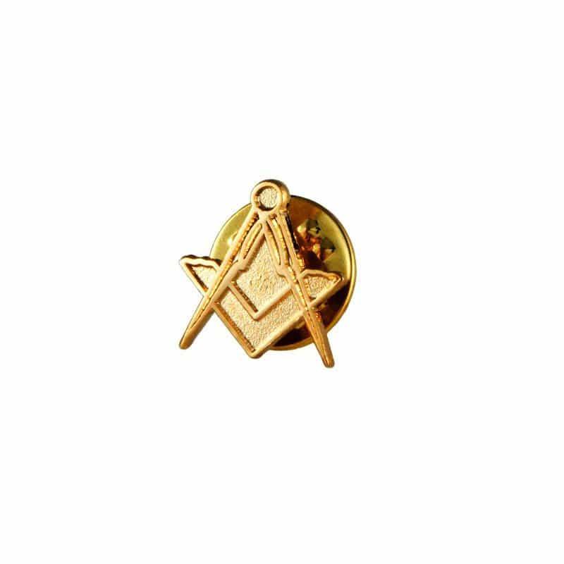 Square & Compass Micro Lapel Pin 