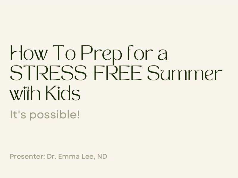 How to Prep for a Stress Free Summer | Clementine