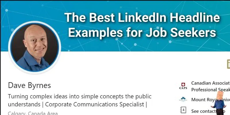 LinkedIn Headline Examples for Job Seekers