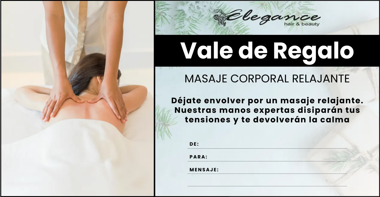 Vale Regalo Masaje Voucher Masajes Vale Regalo Voucher Regalo