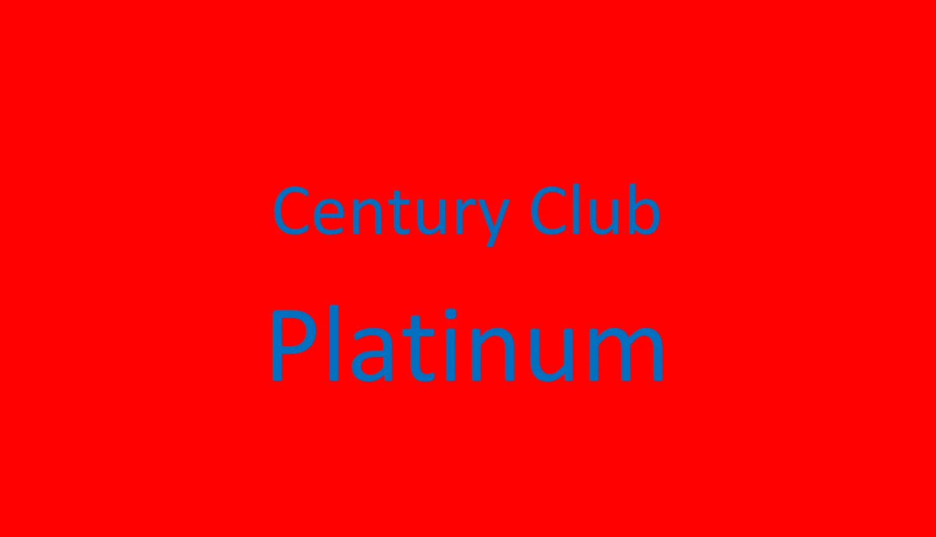 Century Club Platinum 
