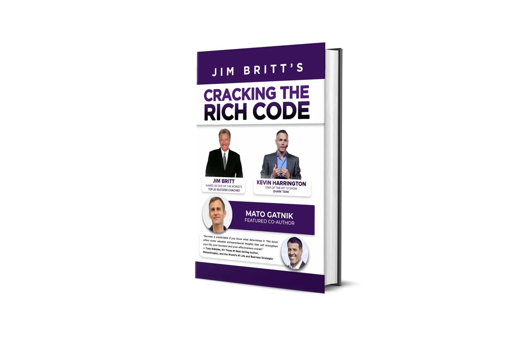Cracking the Rich Code v.5 book coauthored by Mato Gatnik