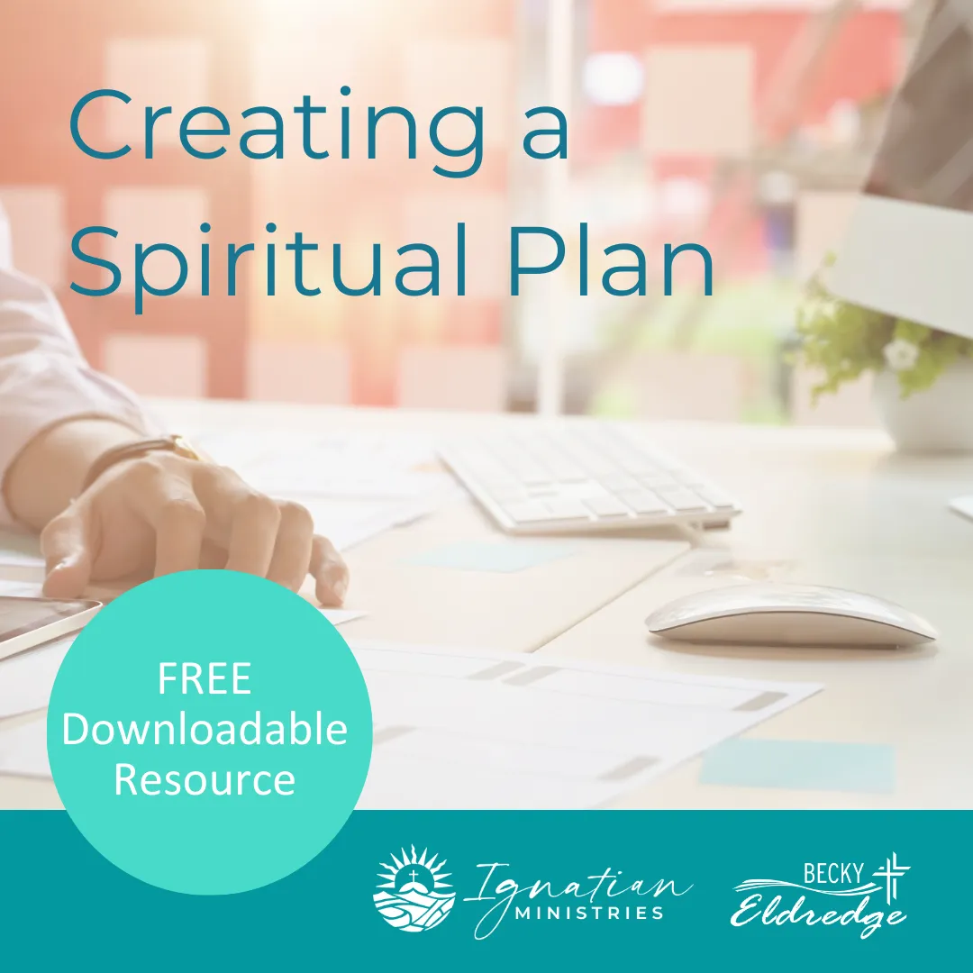 Creating a Spiritual Plan Worksheet