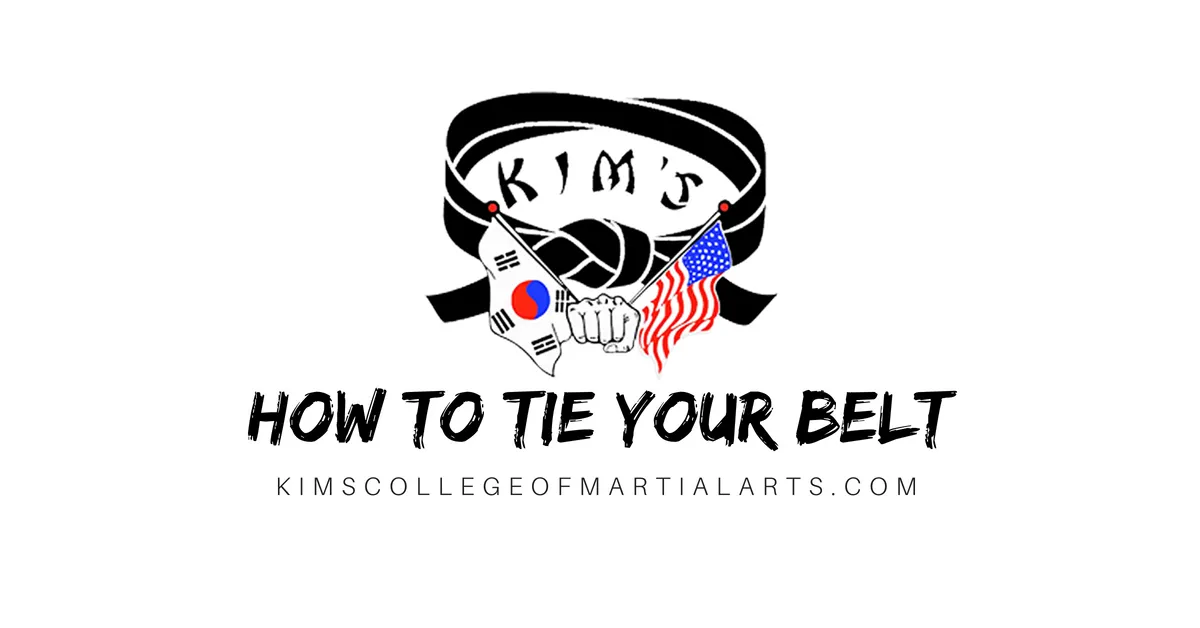 How To Tie Your Belt