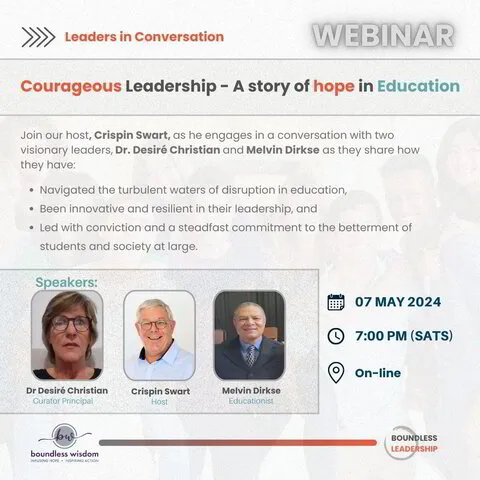 Leaders in Conversation:  Courageous Leadership - A Story of HOPE in Education 