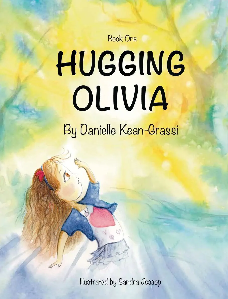 Hugging Olivia Book Hard Cover Signed Edition 