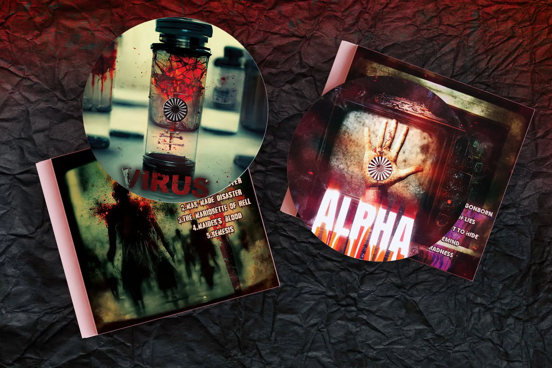 Alpha + Virus EP Signed Limited Edition Bundle